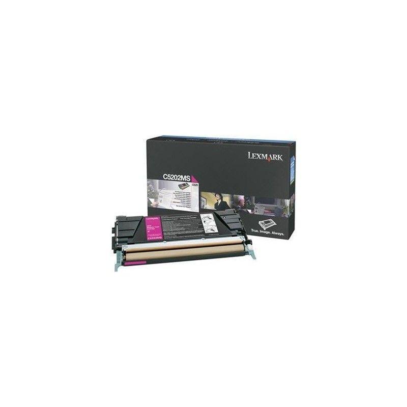 Toner Magenta 1500 pages pour imprimantes Lexmark C520n / C530dn
