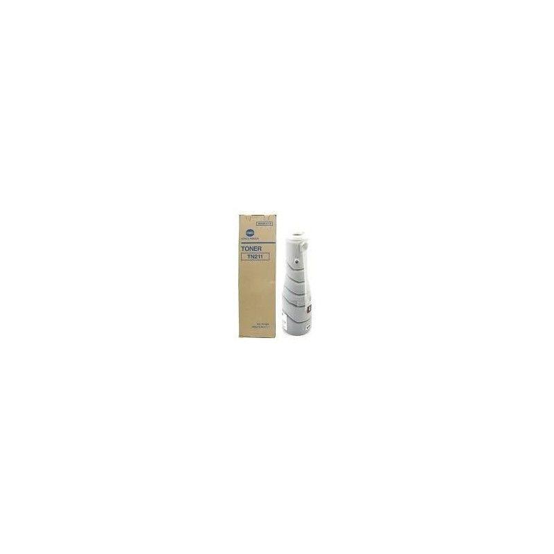 Toner original Konica Minolta TN-211 noir pour imprimantes Bizhub