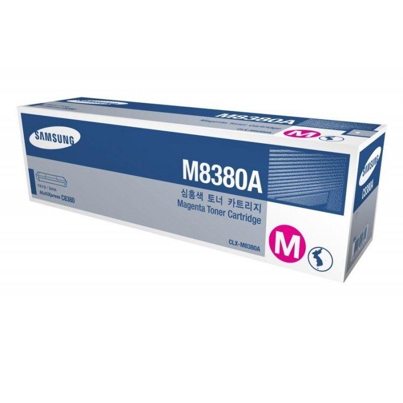 Toner Magenta Samsung CLX-M8380A pour imprimante CLX-8380 Series