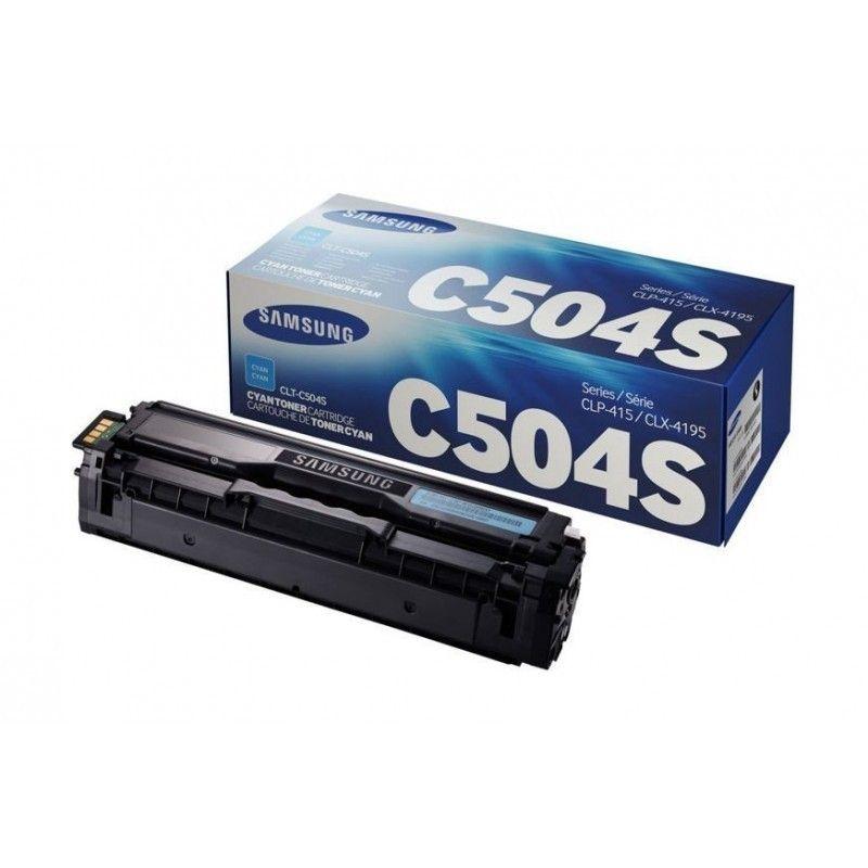 Cartouche de toner cyan Samsung CLT-C504S
