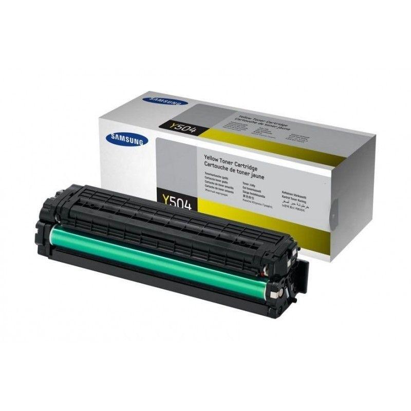 Cartouche de toner jaune Samsung CLT-Y504S