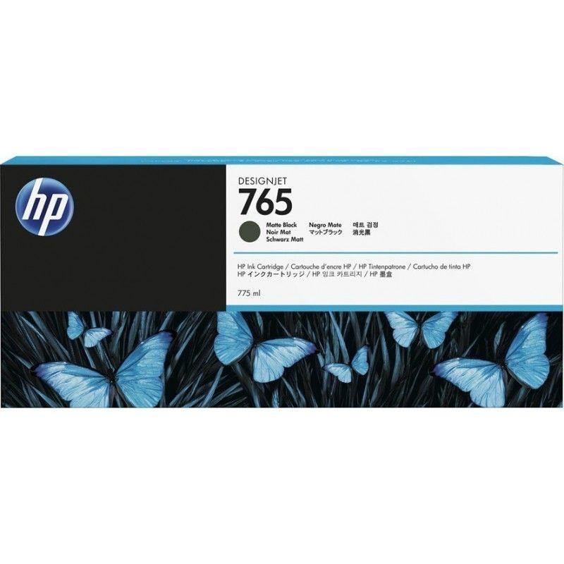 Cartouche HP 765 Noir Original pour HP DesignJet T7200