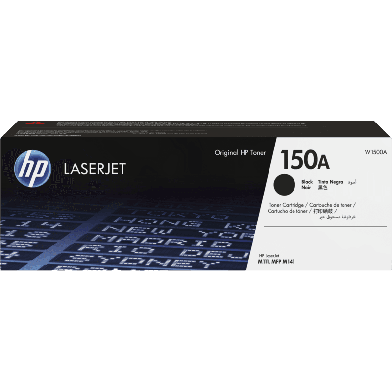 Toner LaserJet authentique noir HP 150A (W1500A)