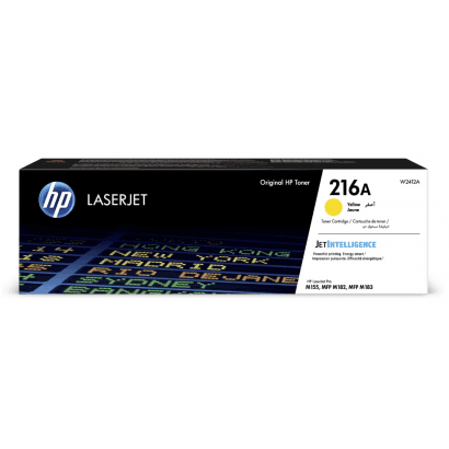 Toner HP LaserJet d'origine 216A Jaune authentique