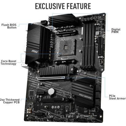 Carte Mère AMD MSI B550-A PRO (911-7C56-054)