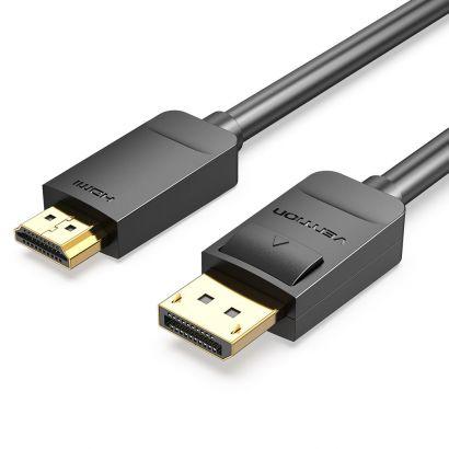 Câble DP vers HDMI 2M Noir