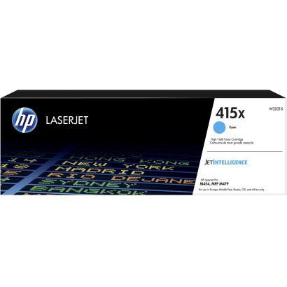 Toner Cyan HP 415X Haute Capacité Original (W2031X) – 6000 Pages