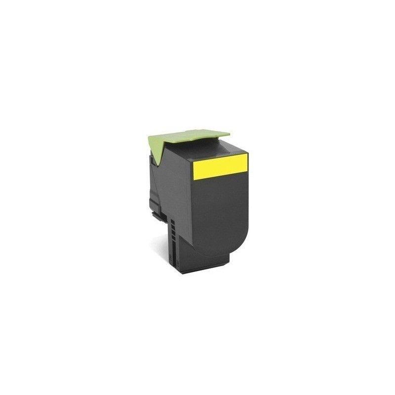 Toner Jaune Haute Capacité 3K pour Imprimantes Brother CS310 et CS410