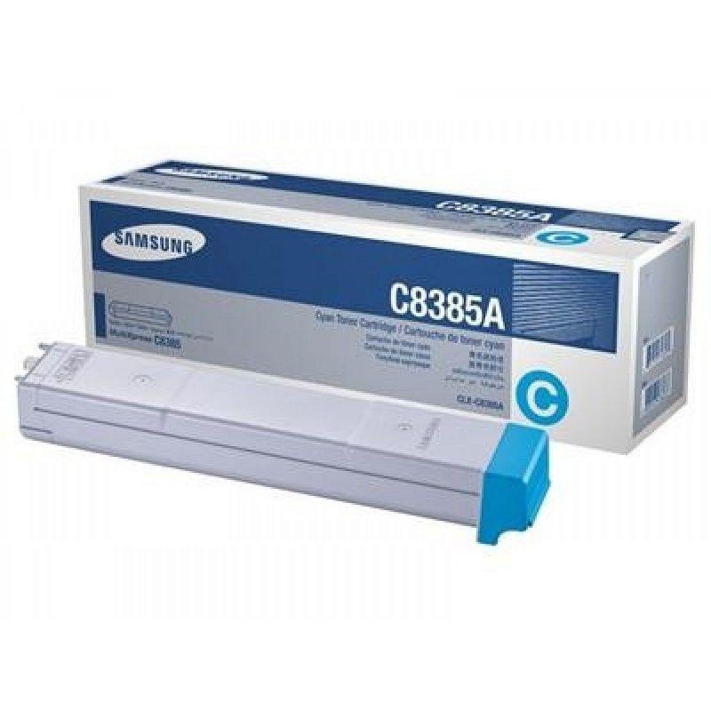 Toner Cyan Samsung CLX-C8385A pour imprimante CLX-8385 Series
