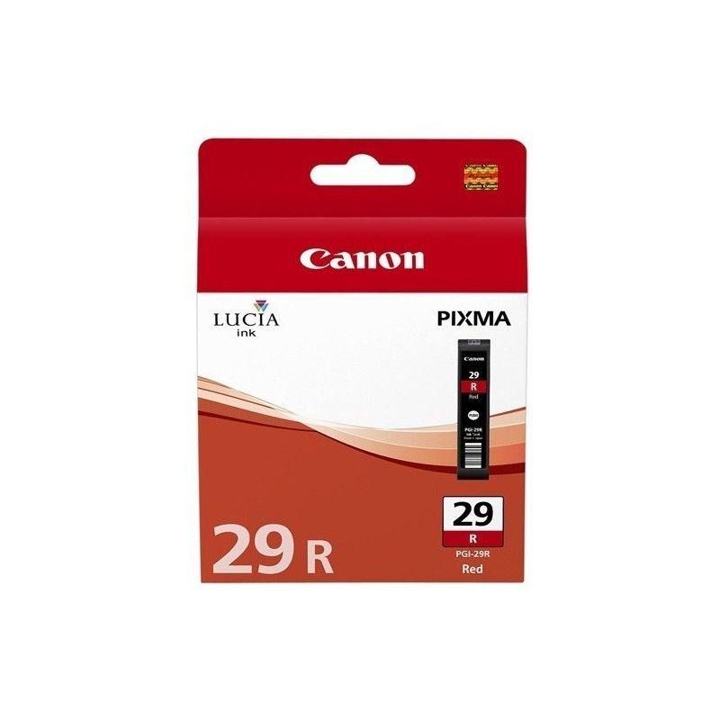 Cartouche d'encre Canon PGI-29R Rouge