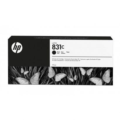 Cartouche HP 831C Noir Original pour imprimantes Latex