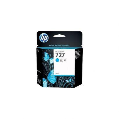 Cartouche d'encre cyan HP 727 (F9J76A) - 300 ml pour imprimantes DesignJet