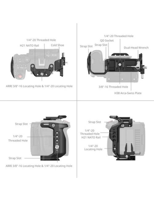 SmallRig Cage de Protection pour Canon EOS C50