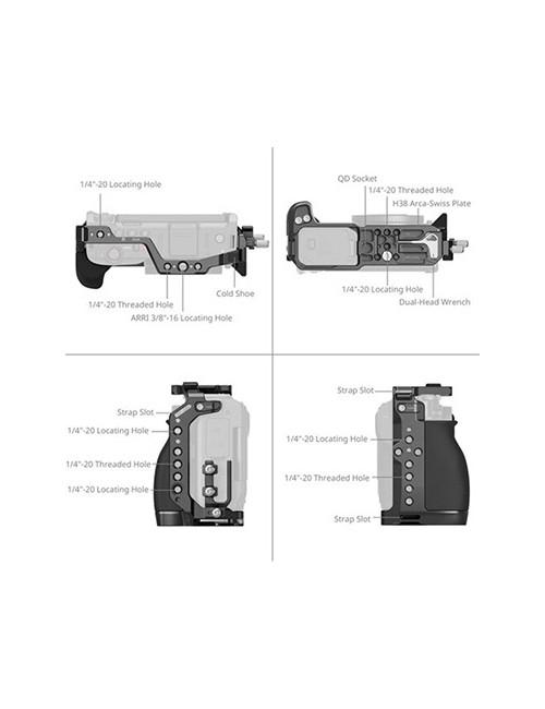 Cage de protection Nikon ZR SmallRig avec kit complet