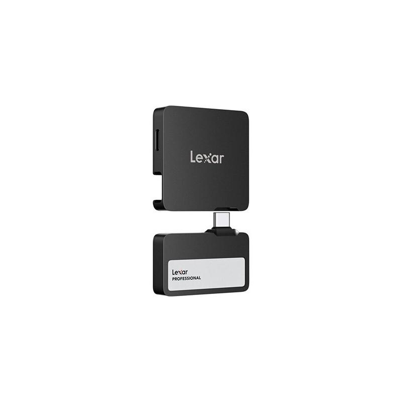 Lexar Professional Go 2TB SSD Portable avec Hub USB-C 3.1