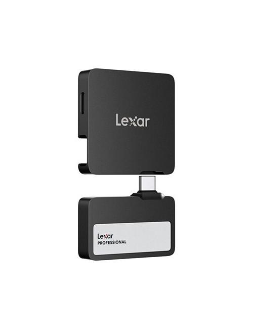 Lexar Professional Go 2TB SSD Portable avec Hub USB-C 3.1