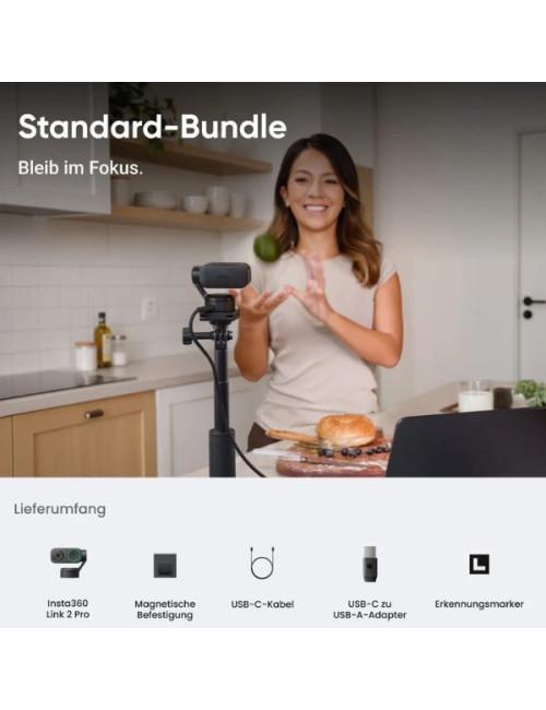 INSTA360 LINK 2 PRO - Caméra Web Professionnelle 4K