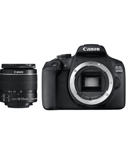 CANON EOS 2000D + EF-S 18-55 MM IS II