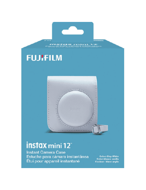 Fujifilm Instax Mini 12 Étui Blanc Argile
