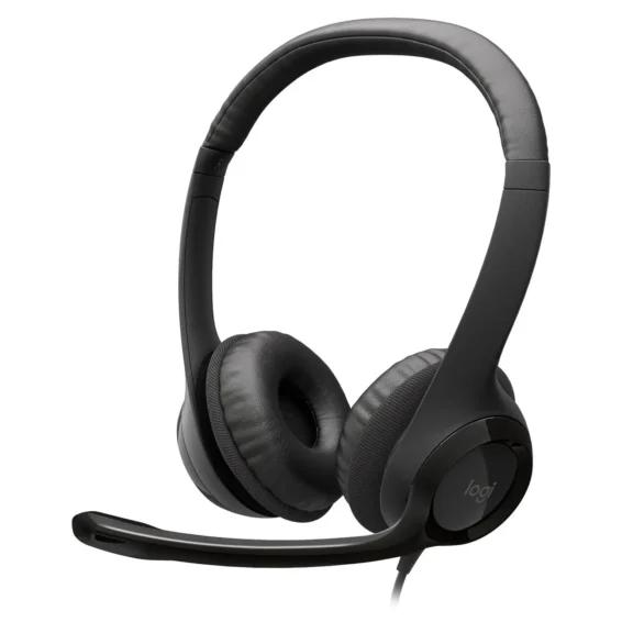 Logitech H390 Casque-micro USB avec microphone anti-parasite