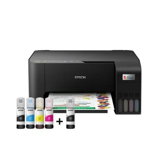 EPSON EcoTank L3210 Imprimante Couleur 3-en-1 avec Réservoir d'Encre
