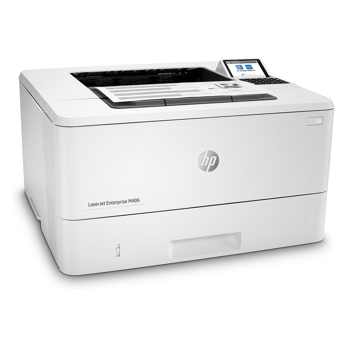 HP LaserJet Enterprise M406dn Imprimante Laser Monochrome