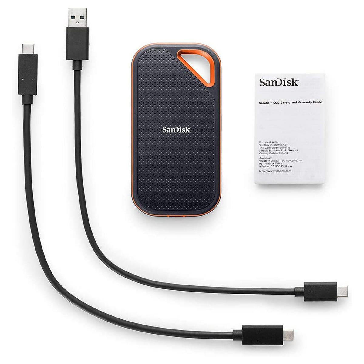 SanDisk Extreme Pro Portable SSD V2 2 To