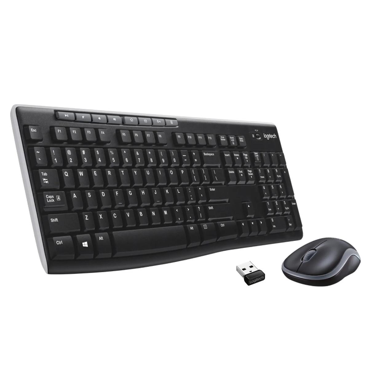 Logitech MK270 Ensemble sans fil souris + clavier (AZERTY Français)