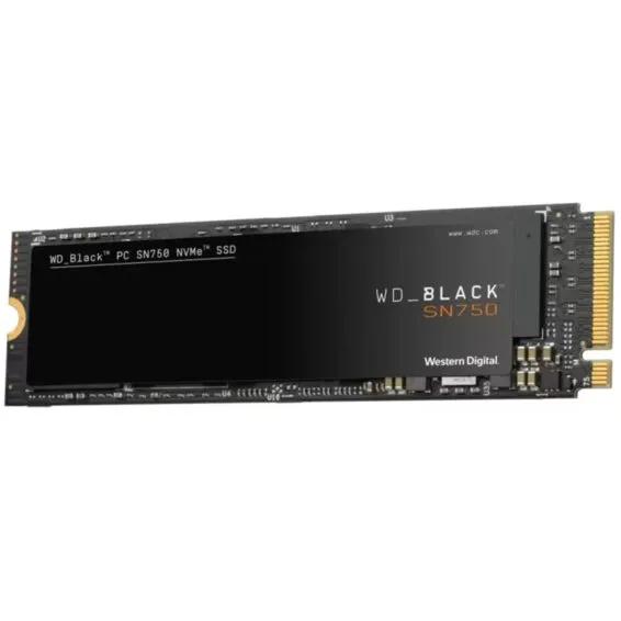 Disque dur SSD WD Black SN750 interne M.2 2280 PCIe Gen4 NVMe