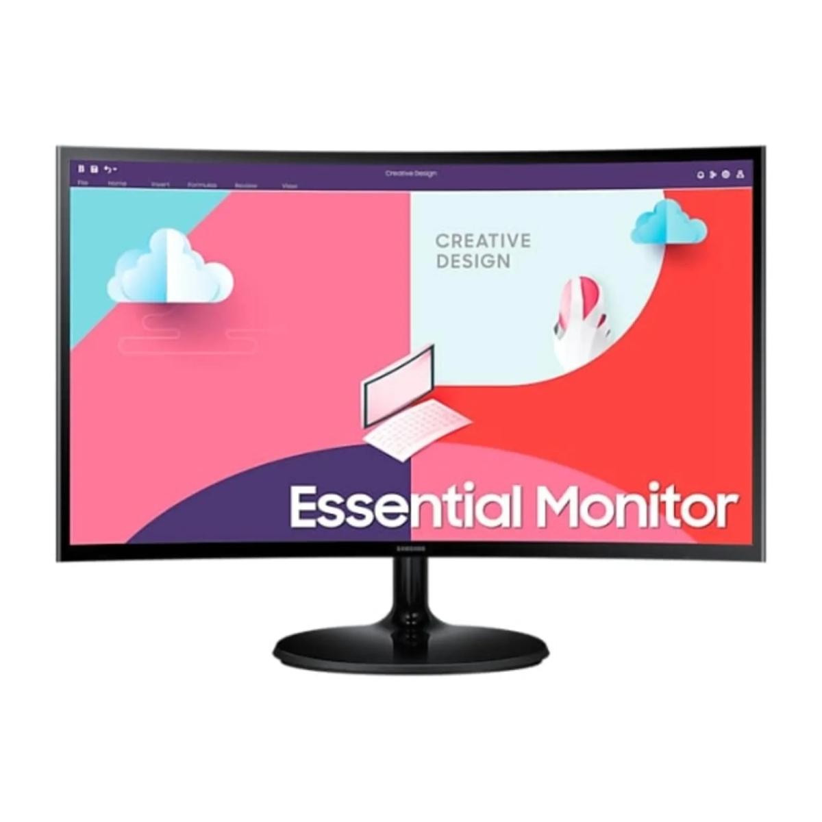 Écran incurvé Samsung Essential Curved 24" S3