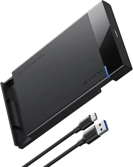 Boîtier externe UGREEN USB-C vers USB-A pour disque dur 2,5" SATA