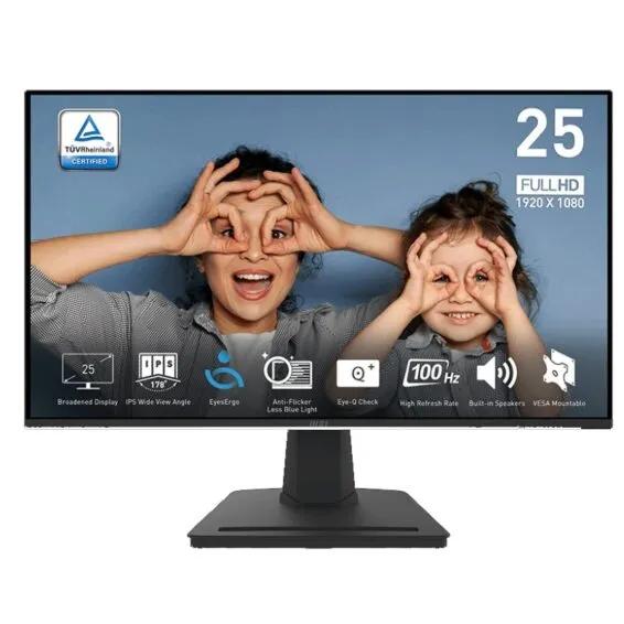 Écran 25″ Full HD MSI Pro MP251 (9S6-3PC2CM-002)