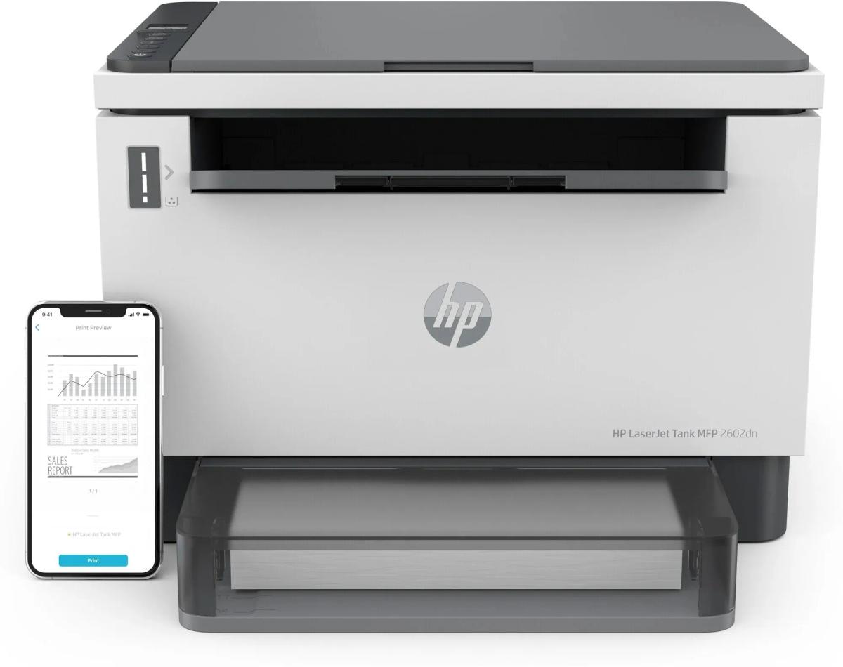 Imprimante Multifonction HP LaserJet Tank MFP 2602dn