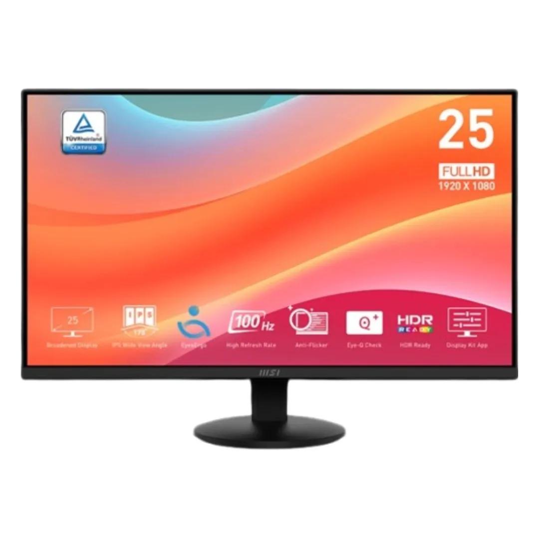 Écran MSI PRO MP252L 25″ Full HD 100Hz – (9S6-3PD7CT-012)