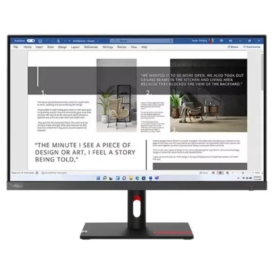 Écran 27" Lenovo ThinkVision S27i-30 Full HD