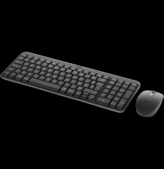Ensemble clavier souris Logitech MK250 Compact AZERTY – Sans fil – (920-013549)