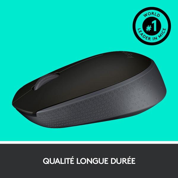 Logitech M171 Wireless Mouse (Noir)
