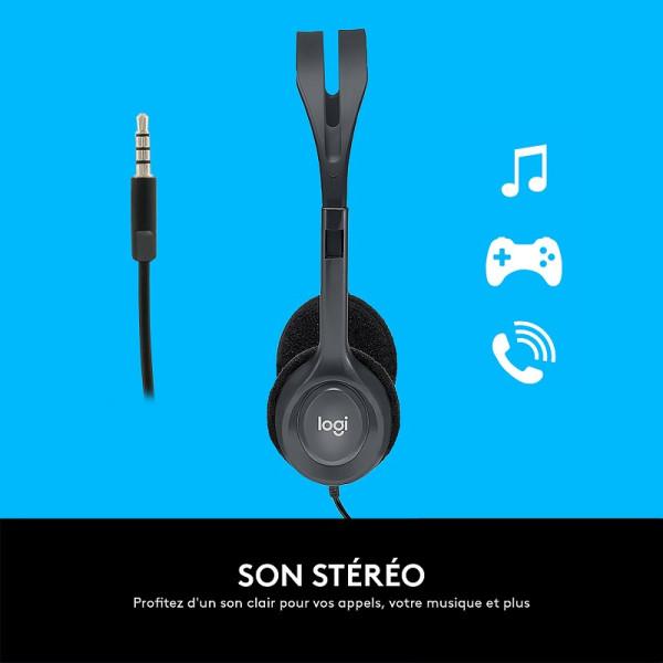 Casque stéréo Logitech H111