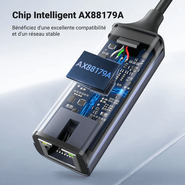 Ugreen Adaptateur Aliminium USB 3.0 to RJ45 (50922)