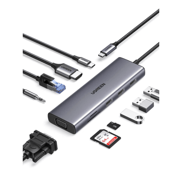 HUB USB-C Ugreen 10 en 1 (15601)