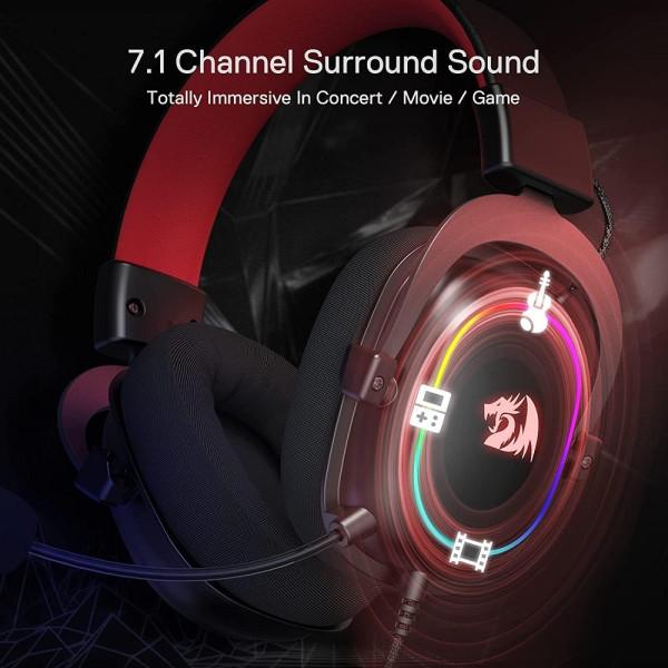 Casque Gaming Redragon H510 Zeus-X RGB Filaire