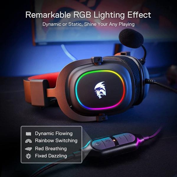 Casque Gaming Redragon H510 Zeus-X RGB Filaire