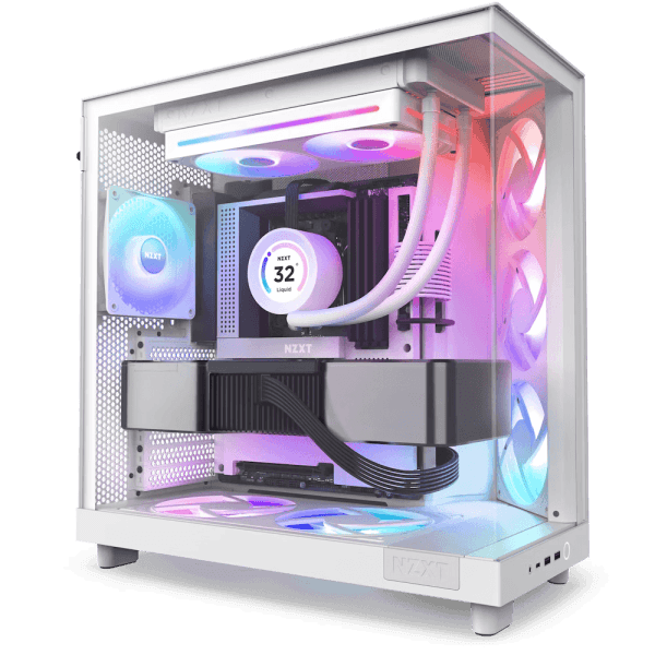 NZXT F240 RGB Core Blanc