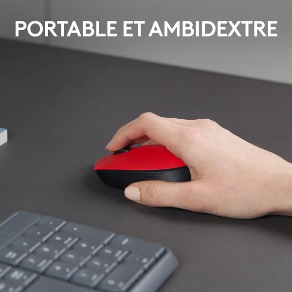 Logitech M171 Wireless Mouse (Red)
