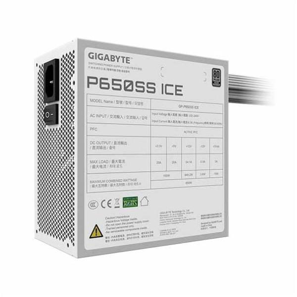 Gigabyte P650SS ICE 650W Silver
