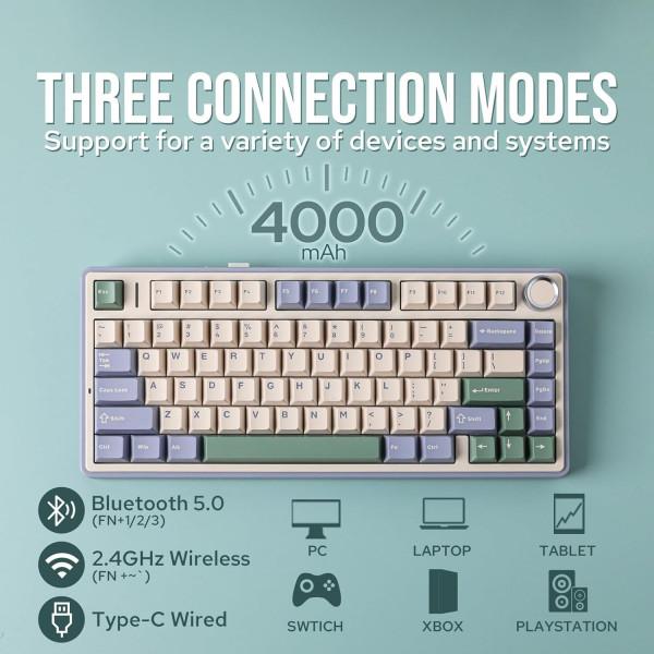AULA F75 Cedar Green (Reaper Switch)