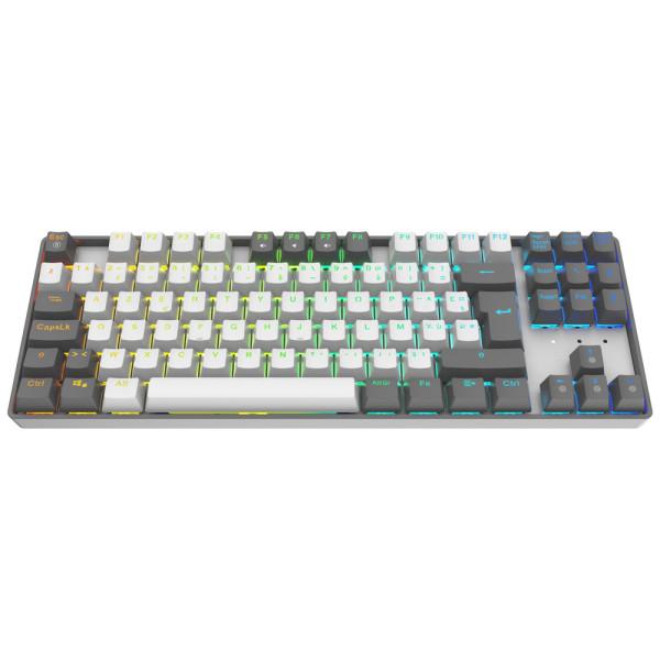XTRMLAB Vortex TKL White/Dark Grey (Red Switch)