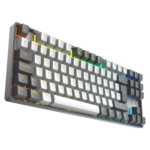 XTRMLAB Vortex TKL White/Dark Grey (Red Switch)