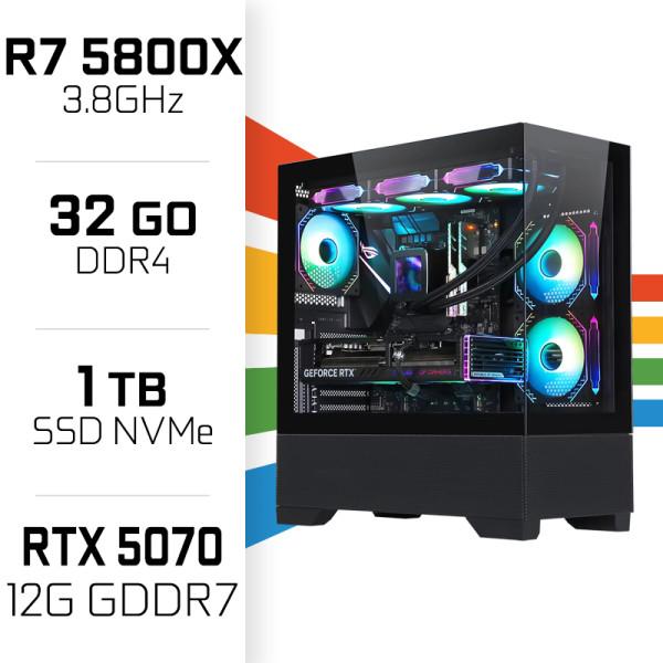 PC Gamer UltraPC Ryzen 7 5800X/1TB SSD/32GB/RTX5070