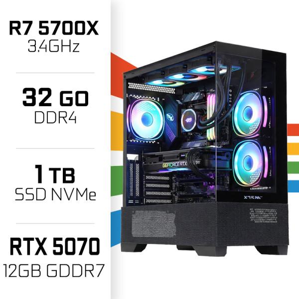PC Gamer UltraPC Ryzen 7 5700X/1TB SSD/32GB/RTX5070